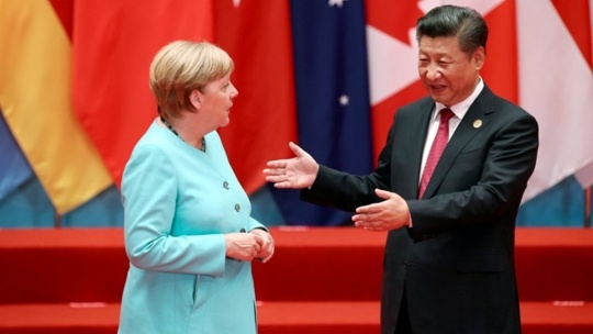 Ангела Меркель та Сі Цзинь Пін – справжні «переможці» саміту. Фото: Reuters