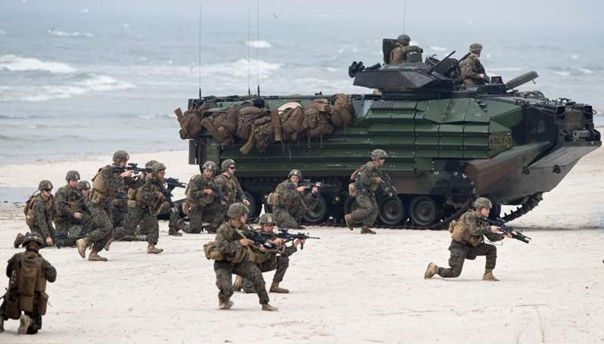 Військові маневри НАТО. Фото: dpa/Міндаугас Кулбіс