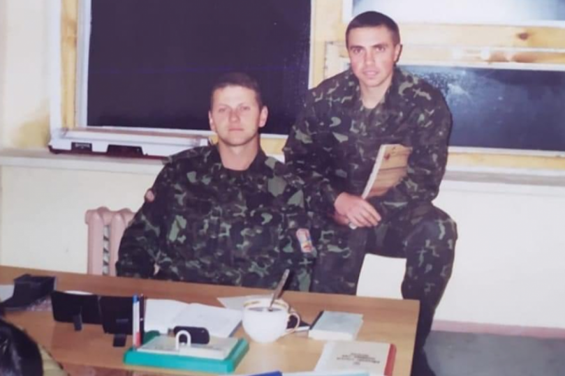 Залужний на початку своєї служби в армії (Фото: Facebook Валерія Залужного)