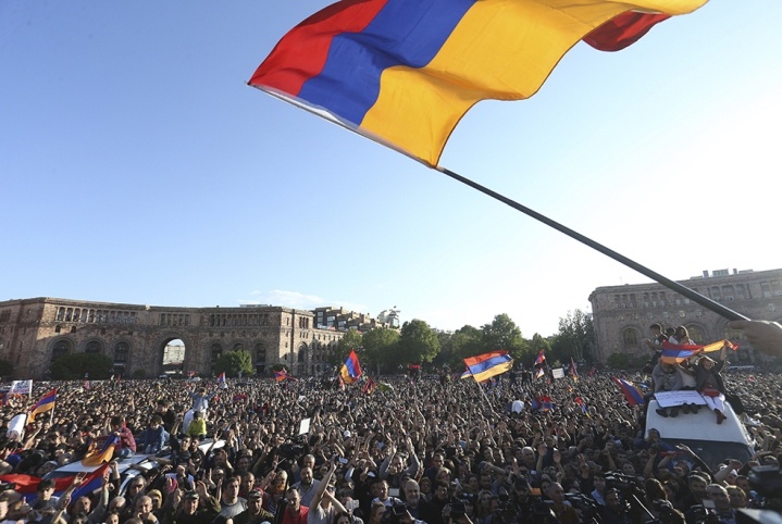 Єреван. Перемога Оксамитової революції