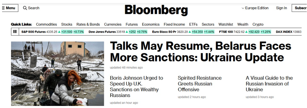 Bloomberg: Переговори можуть відновитися, Білорусі загрожують нові санкції