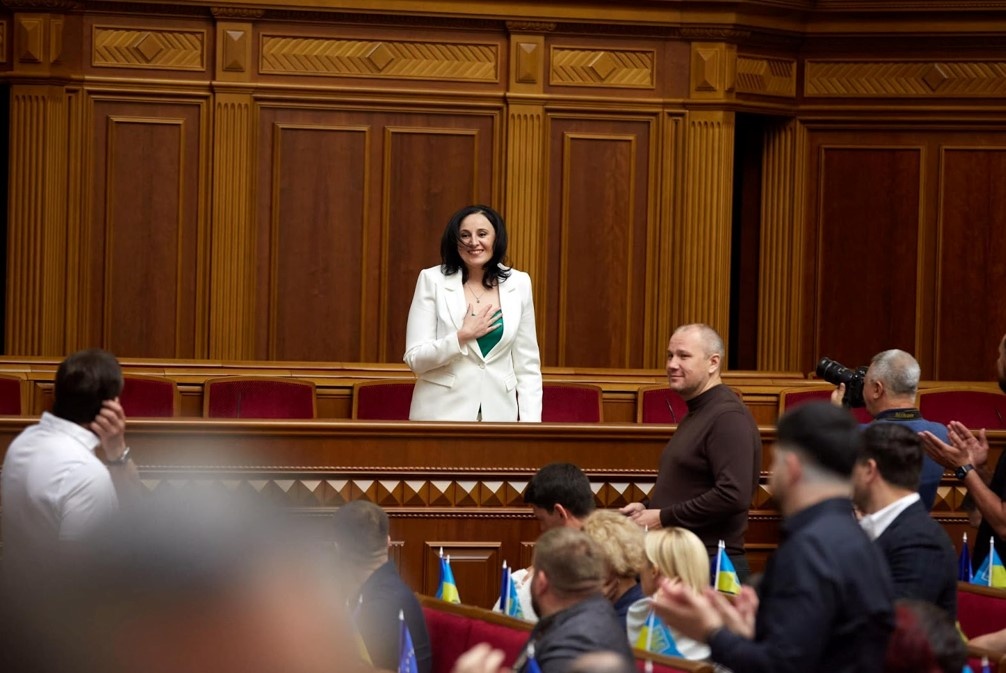 Новопризначена міністерка соціальної політики Оксана ЖолновичФото: Верховна Рада