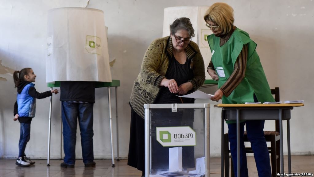 Президентські вибори в Грузії (фото: Радіо Свобода)