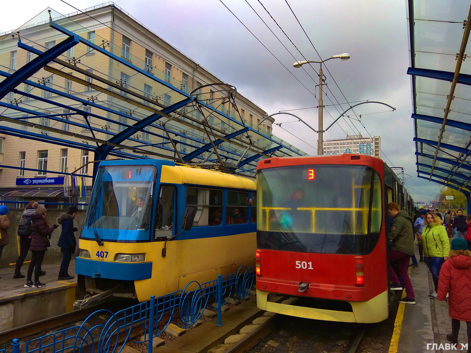 Столична лінія швидкісного трамваю (Фото: Станіслав Груздєв, Главком)