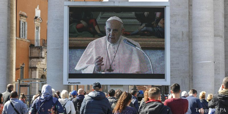 Ватикан буде транслювати ранкову Святу Месу в прямому ефірі