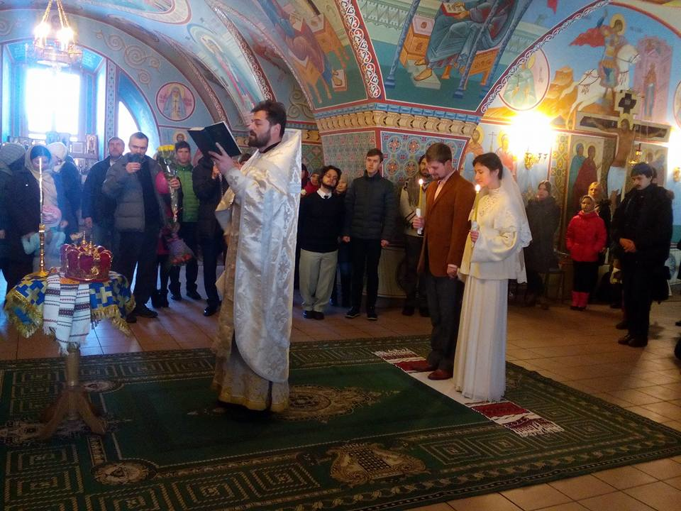 В'ячеслав Рубський під час священної літургії (фото:kiev-orthodox.org)