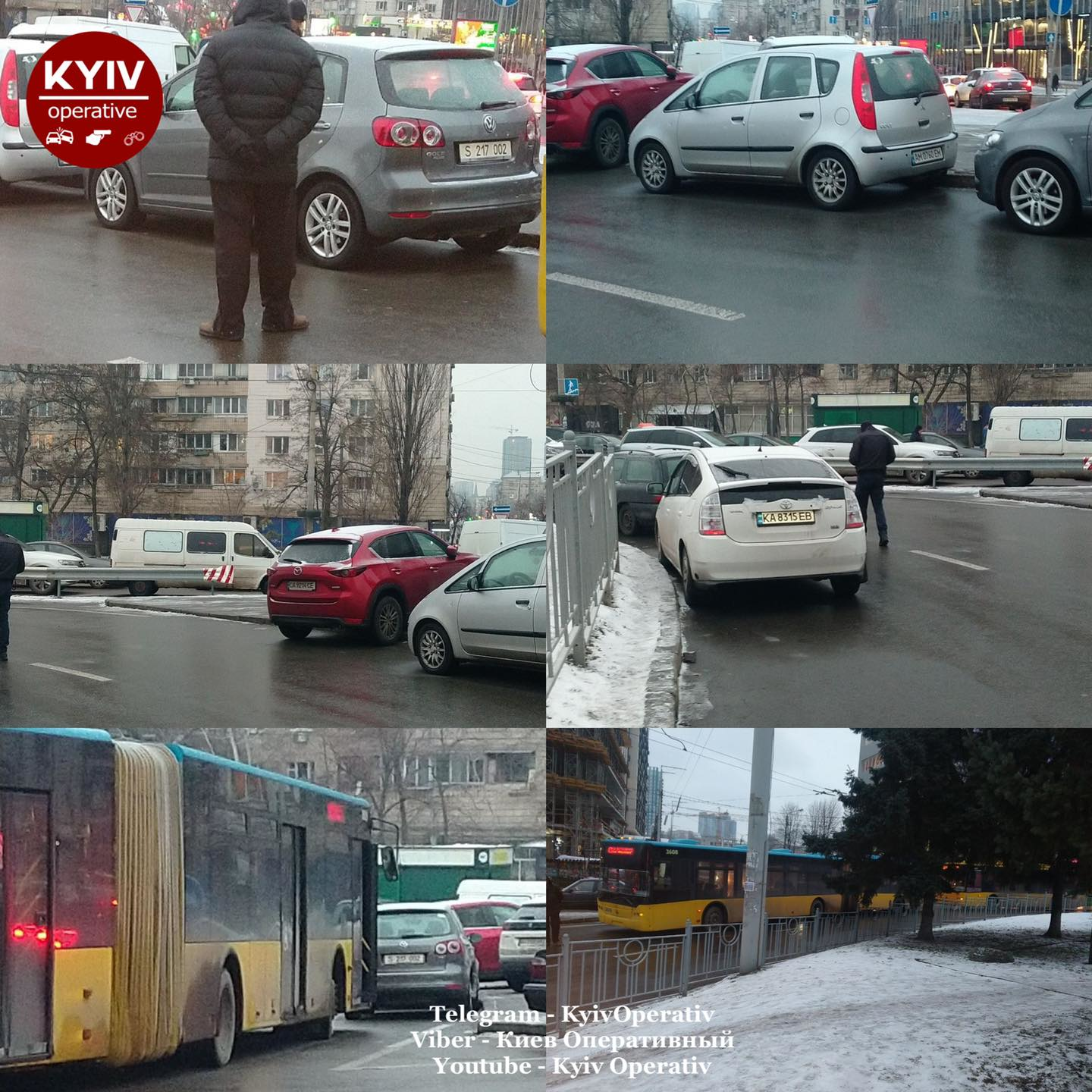 Тролейбуси не можуть проїхати через припарковані автівки