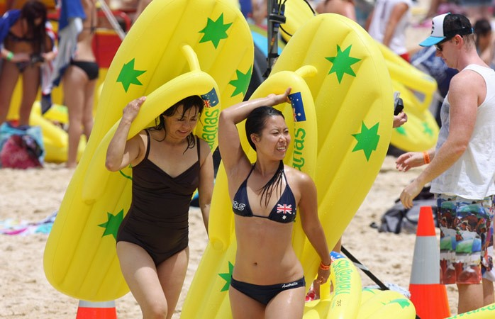 Пляж – основне місце святкування Дня незалежності Австралії. Фото Eva Rinaldi
