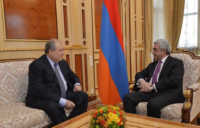 Прем’єр Серж Саргсян та президент Армен Саркісян