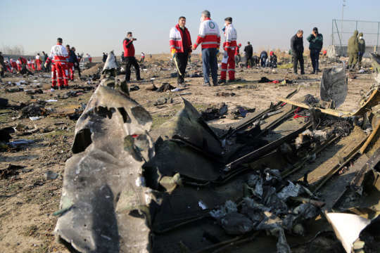 Речник уряду Ірану Алі Рабей назвав брехливими заяви про те, що український літак був збитий ракетою місцевих сил