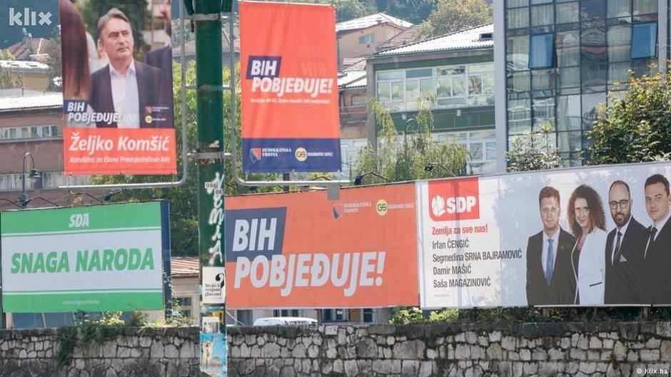 Всезагальні вибори пройшли у Боснії та Герцеговині 7 жовтня 2018 року. Фото: DW