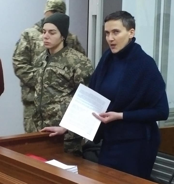 Вчора Савченко заявила, що припиняє сухе голодування, але лише з 13 грудня