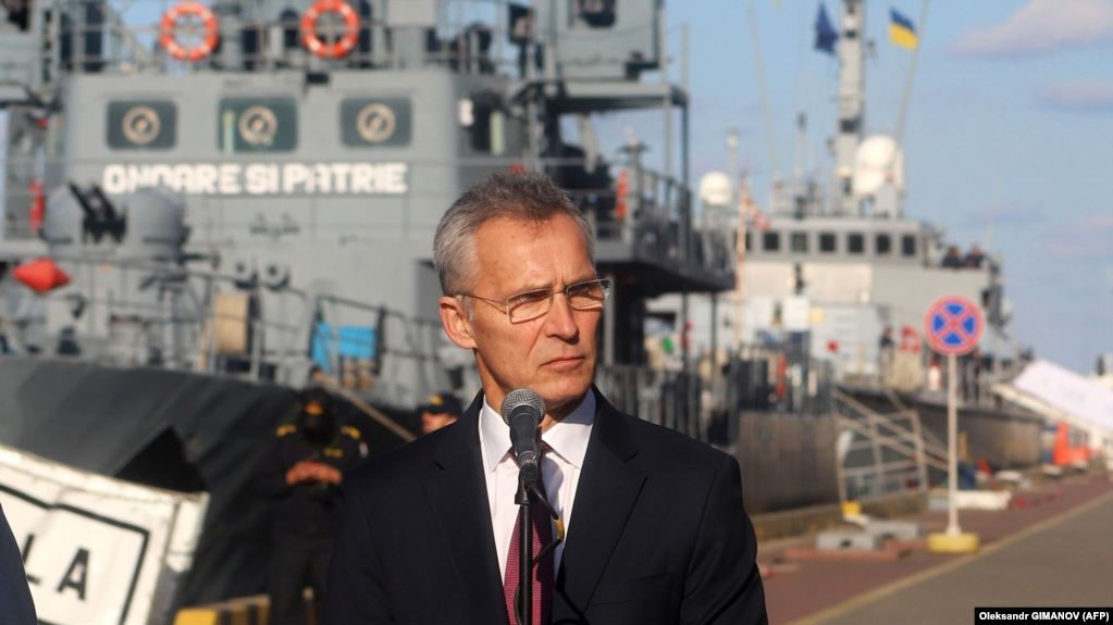 30 жовтня 2019 року. Генеральний секретар НАТО Єнс Столтенберг у Одесі