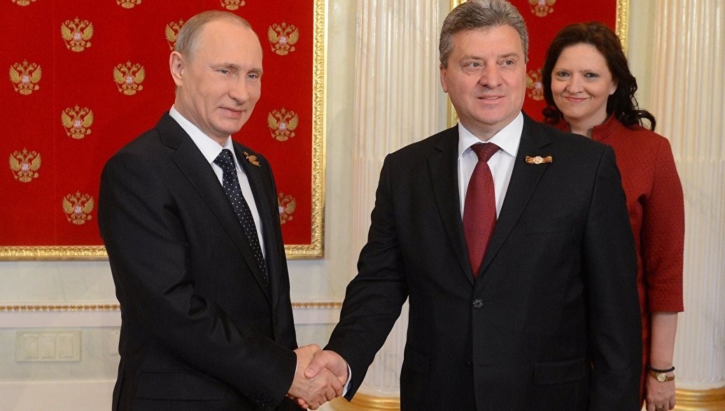 Минулого року Путін приймав президента Македонії Іванова у Москві