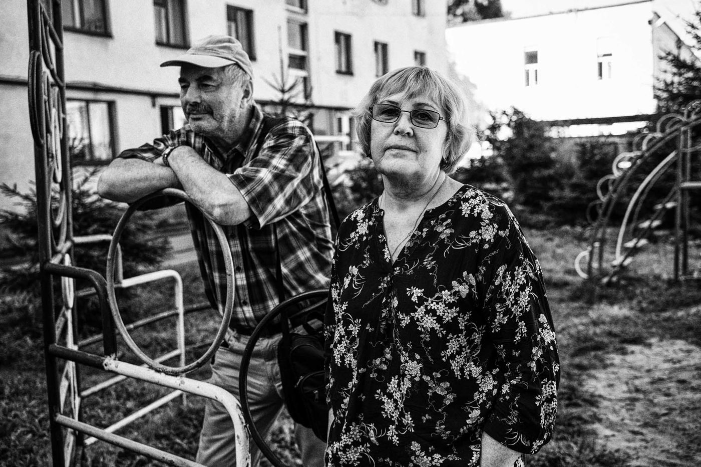 Іван Сучков та його дружина Капітоліна Гавриленко. Фото Міша Фрідман для Bloomberg