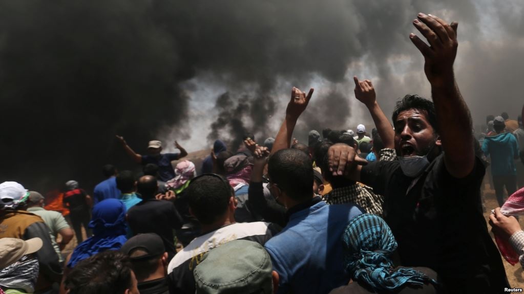 Багатотисячні акції протесту на кордоні Ізраїлю з сектором Газа тривають з березня цього року
