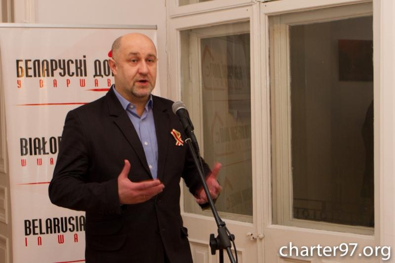 Дисидент і координатор громадянської кампанії «Європейська Білорусь» Зміцер Бандаренко