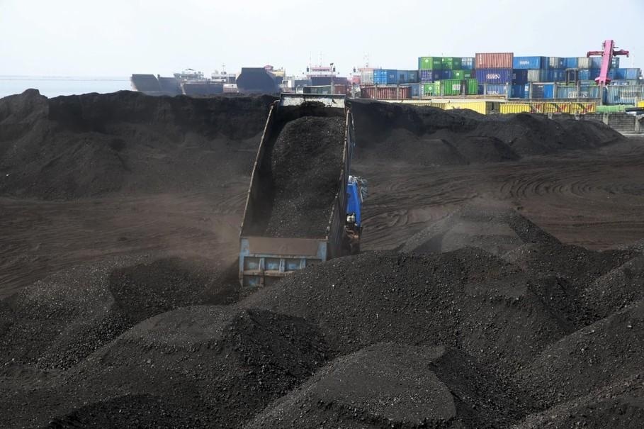 Імпортне вугілля в українському порту