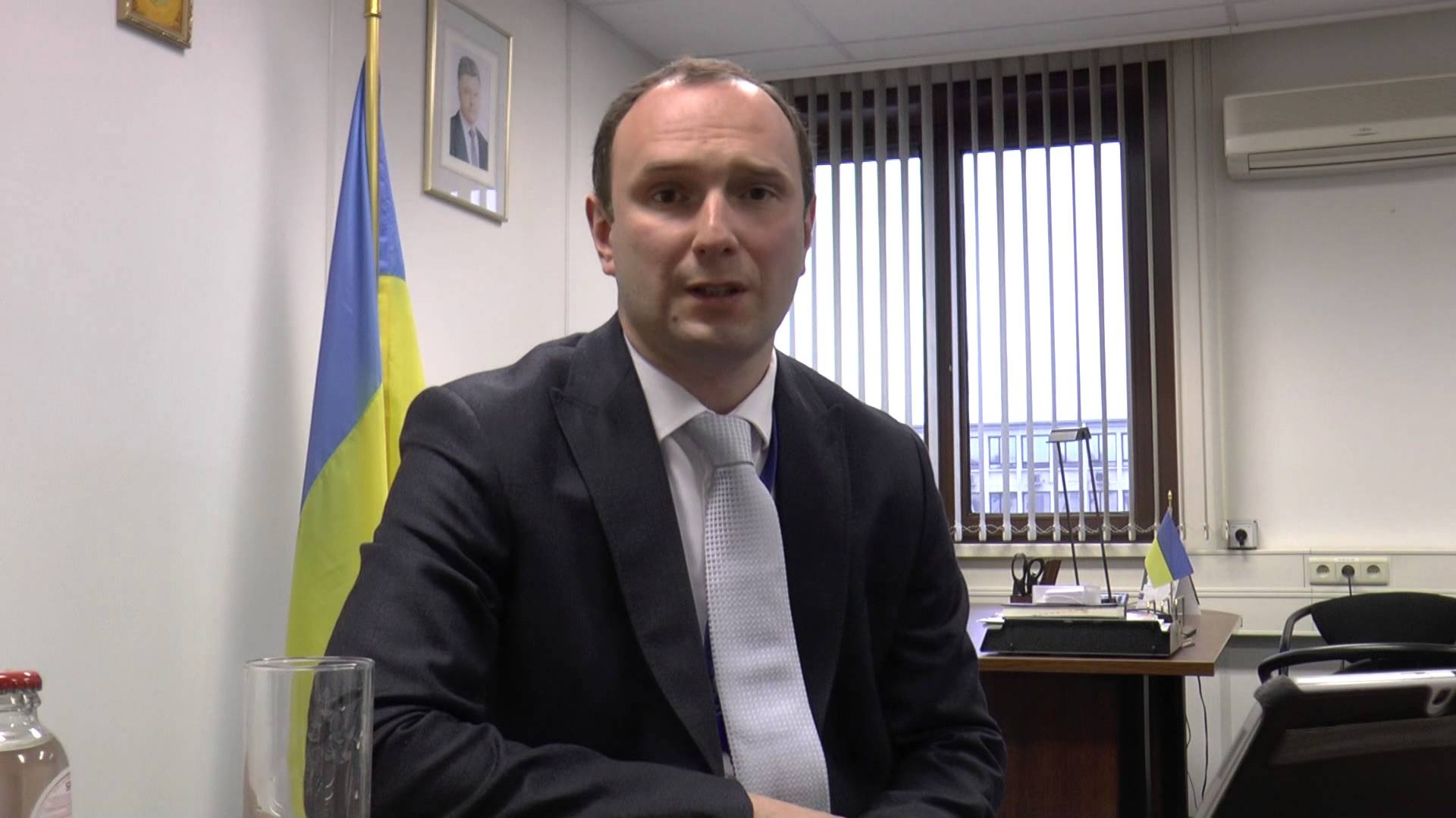 Виконуючий обов'язки голови місії України при НАТО Єгор Божок