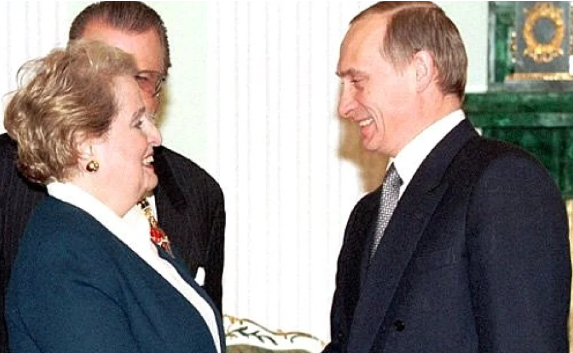 Зустріч Путіна з Олбрайт, 2 лютого 2000 року / фото: Кремль