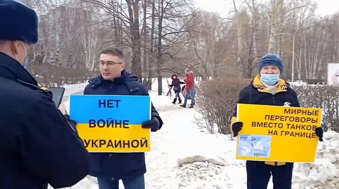 Деякі росіяни не хочуть війни з Україною / фото Telegram-канал Sota