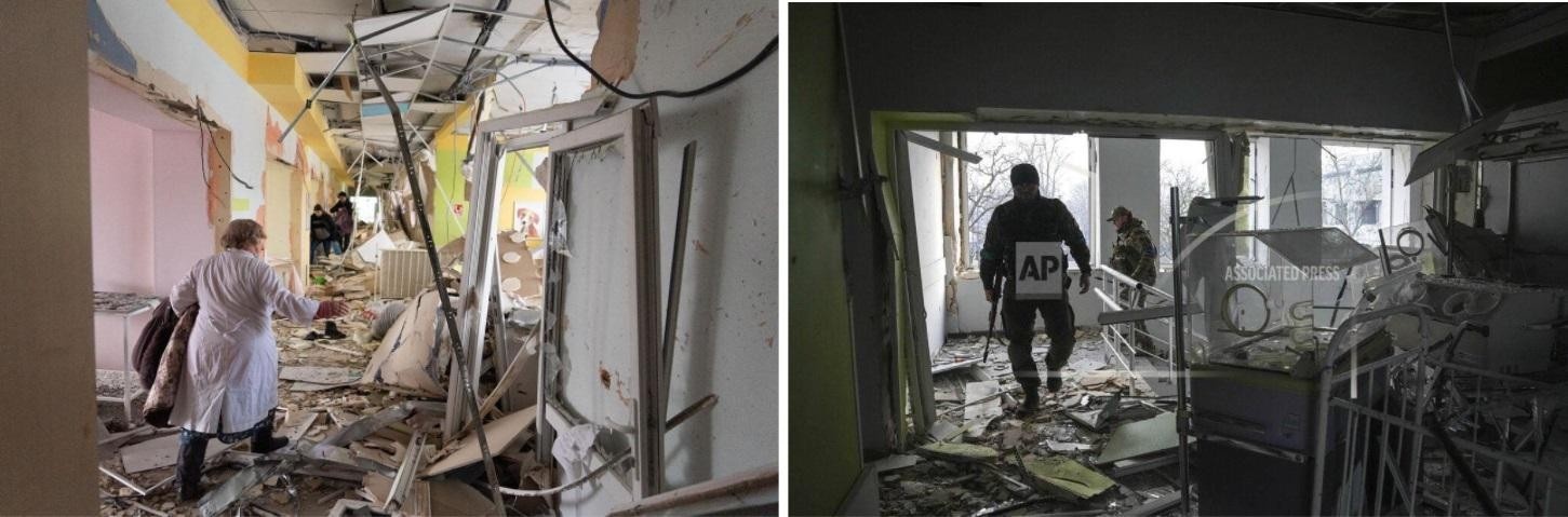 Загарбники 9 березня обстріляли ракетами пологовий будинок у Маріуполі