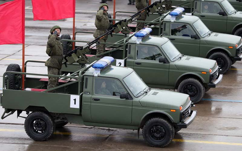 Спеціальна версія Lada 4X4 («Нива») для російської армії