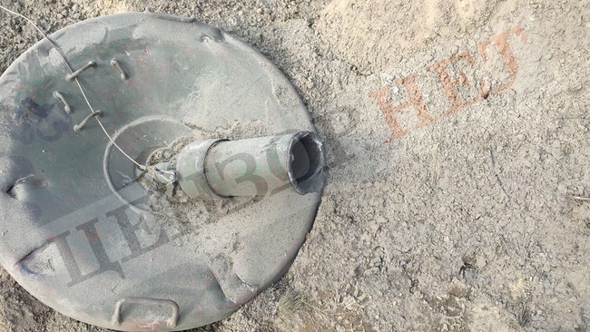 Міномет «Молот», який вибухнув під час навчань на Рівненському полігоні. Фото: «Цензор». 