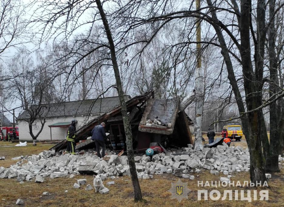 внаслідок вибуху ніхто не постраждав, фото: vl.npu.gov.ua