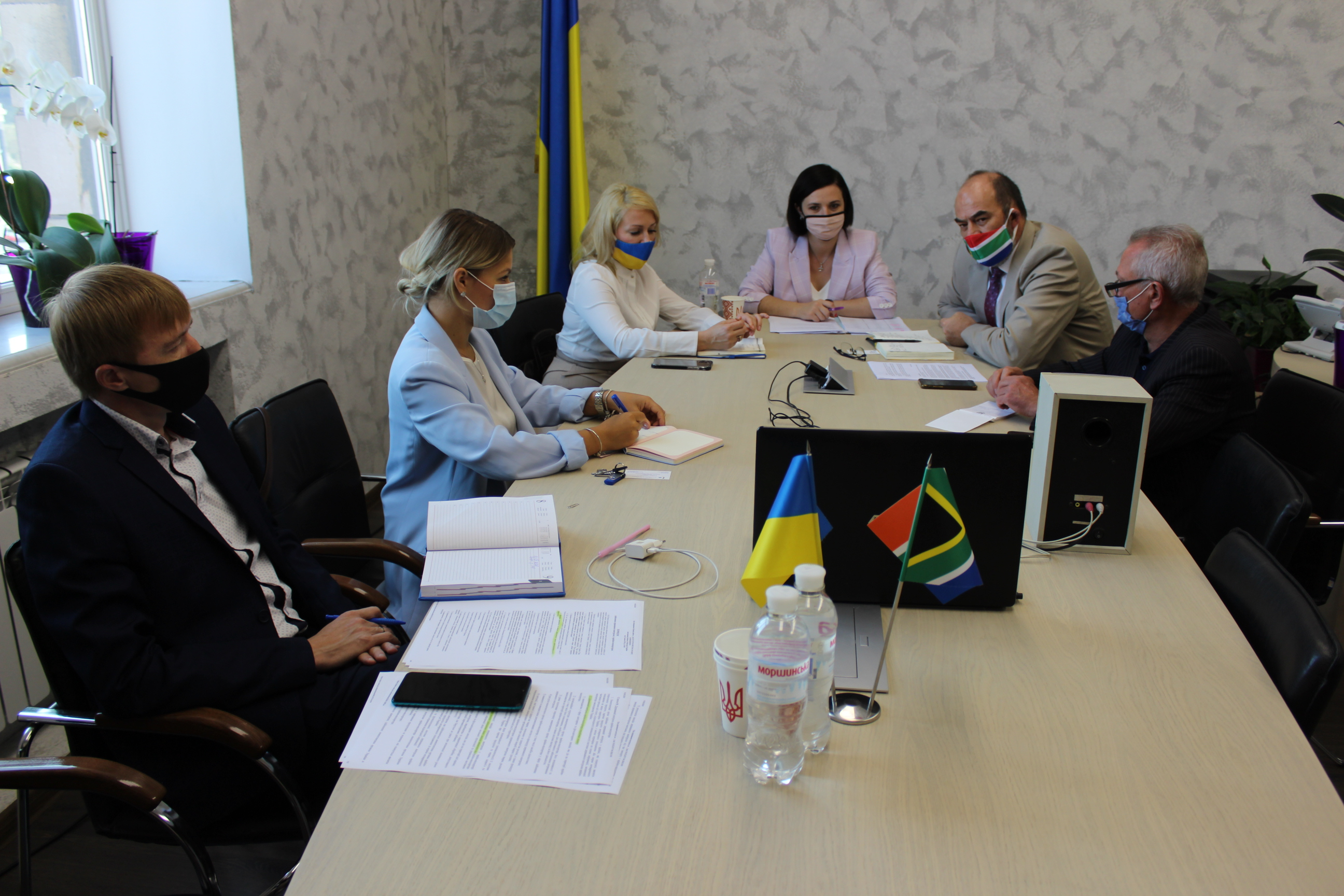 Зустріч української та південно-африканської делегацій