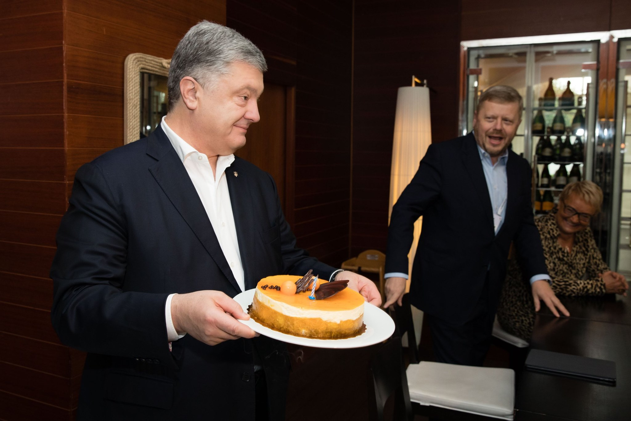 Свой День рождения Петр Порошенко традиционно отметил на работе