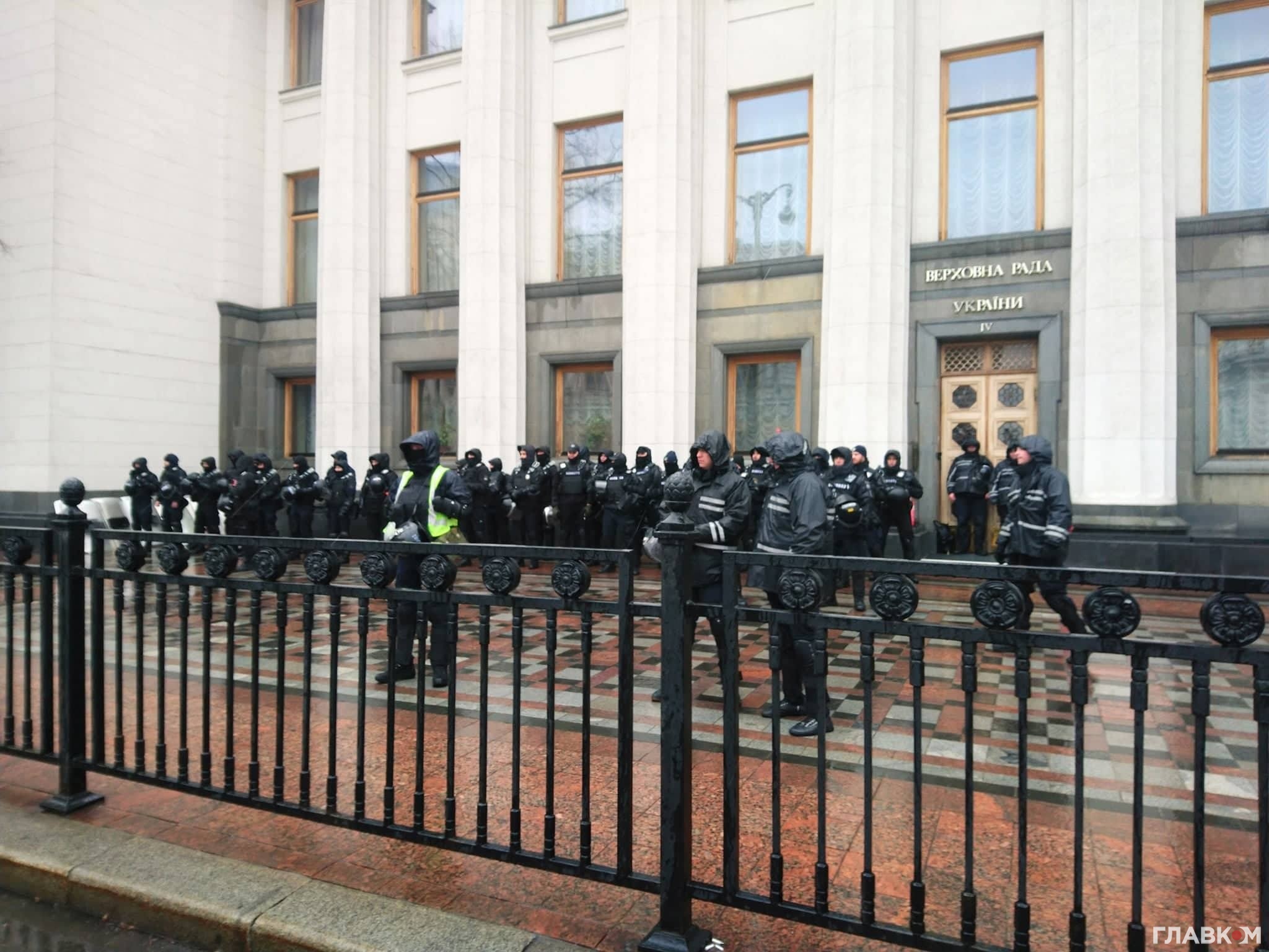 Правоохоронці біля Верховної Ради