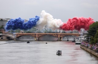 У Парижі стартували Олімпійські ігри. Яскраві фото церемонії відкриття