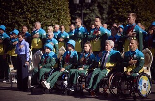 Зеленський зустрівся з паралімпійцями (фото, відео)