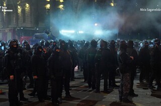 Поліція у Тбілісі знесла наметове містечко протестувальників