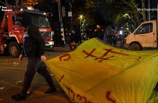 Поліція у Тбілісі знесла наметове містечко протестувальників