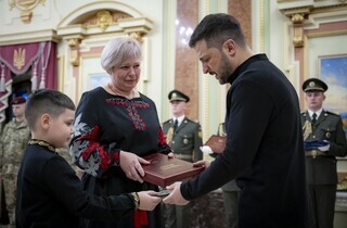 Президент відзначив воїнів нагородами у День десантно-штурмових військ