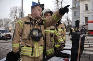 Завершилася рятувальна операція в одному з районів Києва, постраждалому від атаки дронів 1 січня