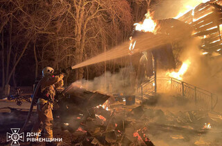 На Рівненщині вщент згоріла старовинна церква