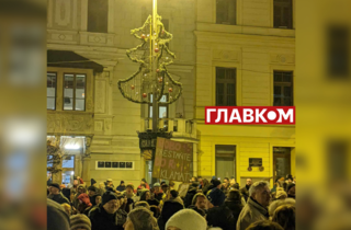 У Словаччині тривають протести проти уряду Фіцо (фото, відео)