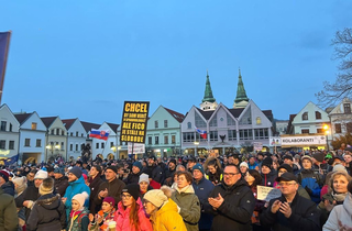 У Словаччині розпочалися протести проти уряду Фіцо (фото)