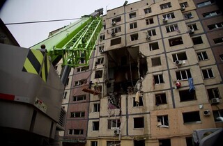 Дніпропетровська ОВА показала фото пошкодженого будинку внаслідок атаки