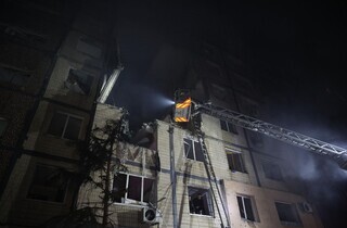 Дніпропетровська ОВА показала фото пошкодженого будинку внаслідок атаки