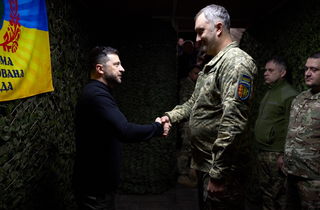 Зеленський приїхав на оріхівський напрямок фронту