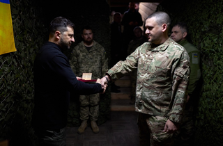 Зеленський приїхав на оріхівський напрямок фронту