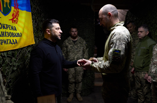 Зеленський приїхав на оріхівський напрямок фронту