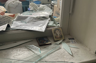 Удар по Києву: пошкоджено корпуси Інституту отоларингології (фото)