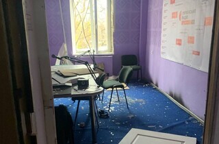 Обстріл Дніпра. «Суспільне» показало будівлю редакції після удару (фото)