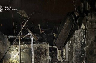 Київщина: через атаку РФ постраждали два райони – кадри від ДСНС