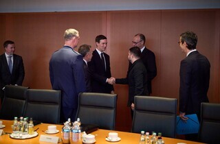 Розпочалася зустріч Зеленського, Мерца і спецпосланців США: перші кадри